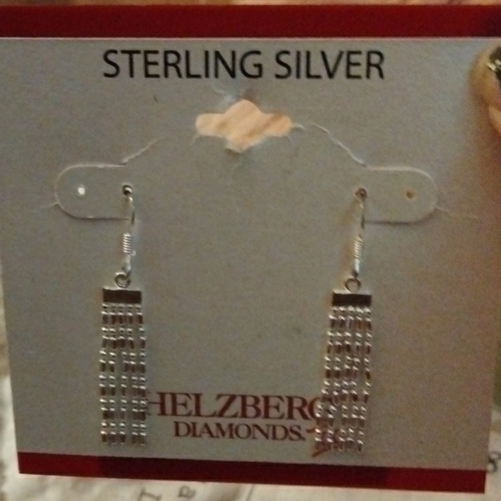 Helzberg Diamonds Too Sterling silver earrings